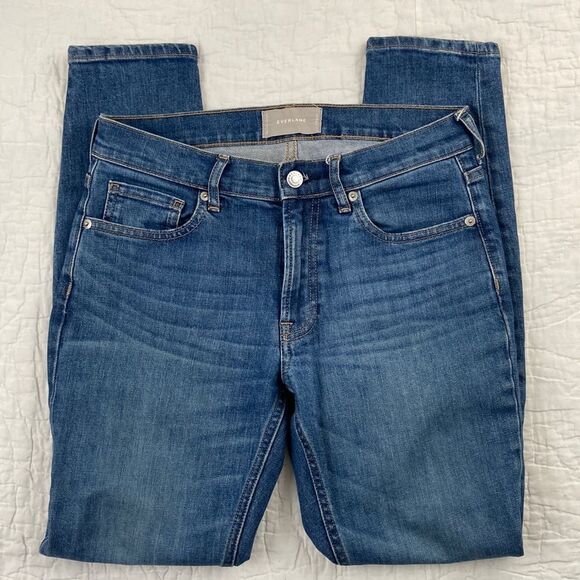 Everlane Medium Wash Skinny Jeans size 27 Regular - Picture 1 of 9